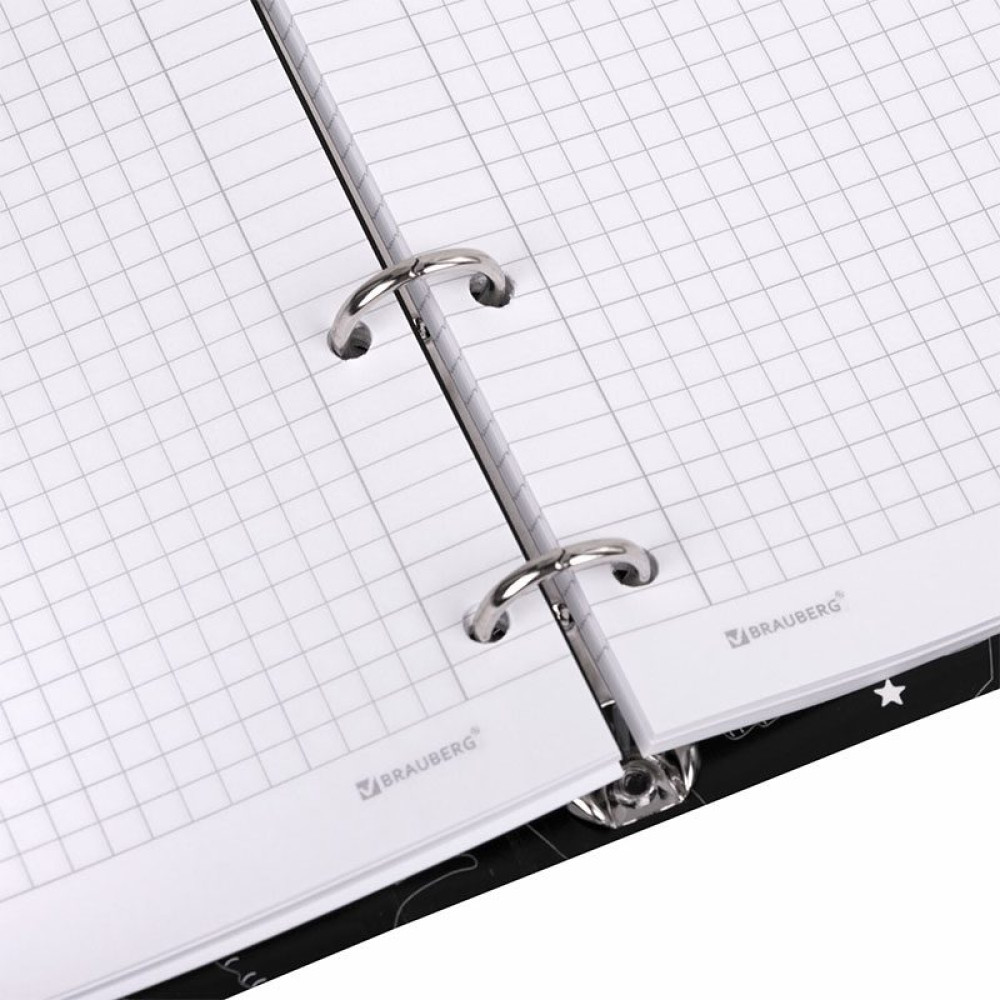 Тетрадь на кольцах Brauberg Просто Кот - А5 - 120 листов Тетрадь на кольцах Brauberg Просто Кот - А5 - 120 листов