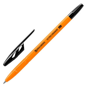 Ручка шариковая Brauberg Ultra Orange - 0,7 мм - Черная