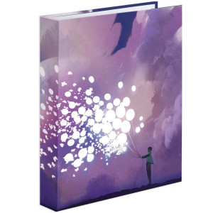 Тетрадь на кольцах BraubergAnime Dreams - А5 - 160 листов - Клетка