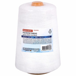 Нить прошивочная лавсановая Brauberg ЛШ 210 - 1000 м - Белая