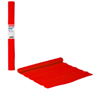 Бумага гофрированная Brauberg - 50*250 см - Красная