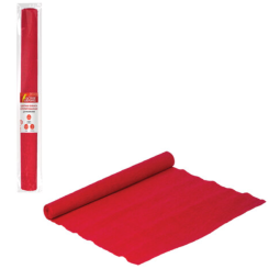 Бумага гофрированная Остров Сокровищ - 110 г/м2 - 50*250 см - Красная