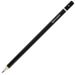 Карандаш простой Brauberg Touch line - H - Шестигранный - Без ластика Карандаш простой Brauberg Touch line - H - Шестигранный - Без ластика
