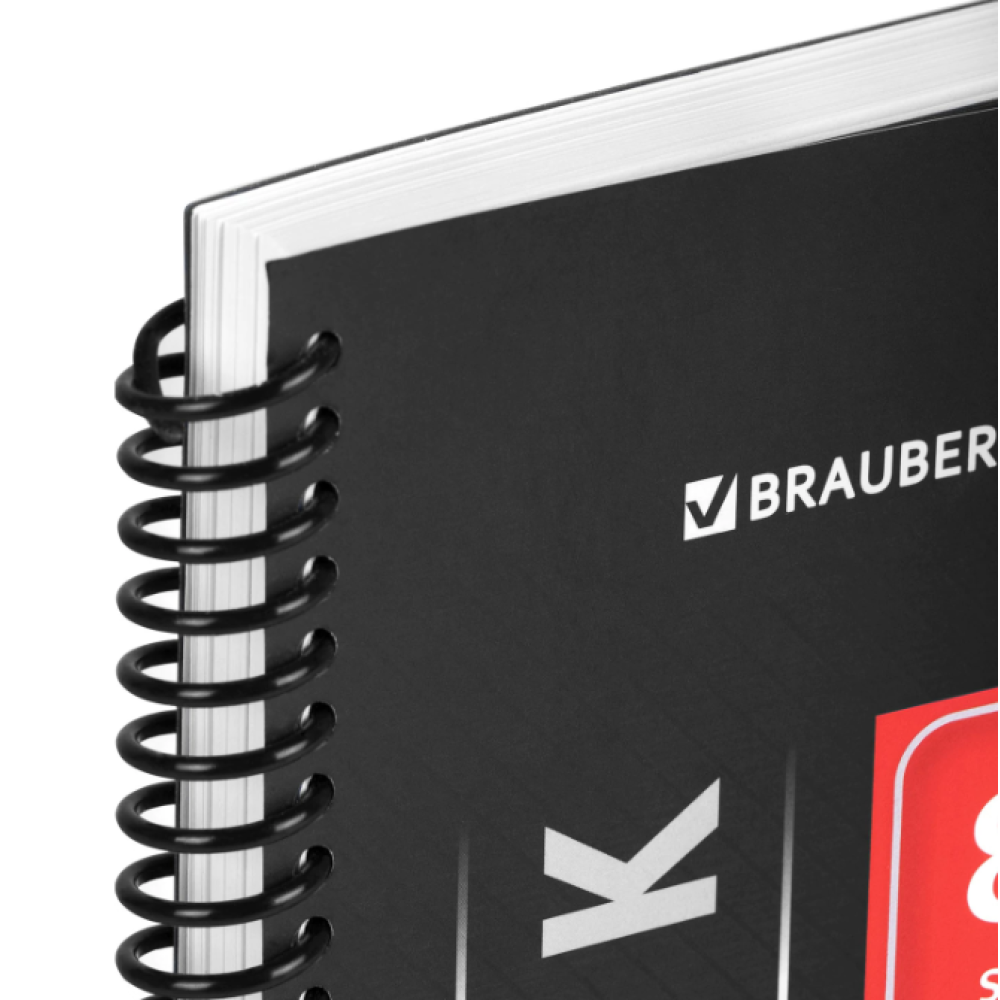Тетрадь Brauberg Metropolis - А4 - 80л - Пластиковая обложка - Клетка Тетрадь Brauberg Metropolis - А4 - 80л - Пластиковая обложка - Клетка