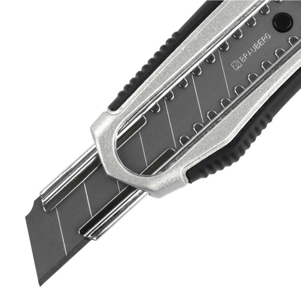 Нож канцелярский Brauberg Heavy duty - 18 мм Нож канцелярский Brauberg Heavy duty - 18 мм