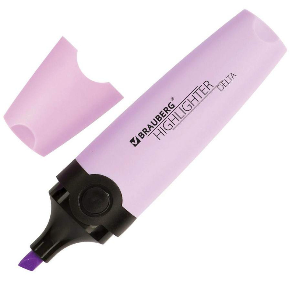 Маркер текстовый Brauberg Delta Pastel - 1-5 мм - Лавандовый Маркер текстовый Brauberg Delta Pastel - 1-5 мм - Лавандовый