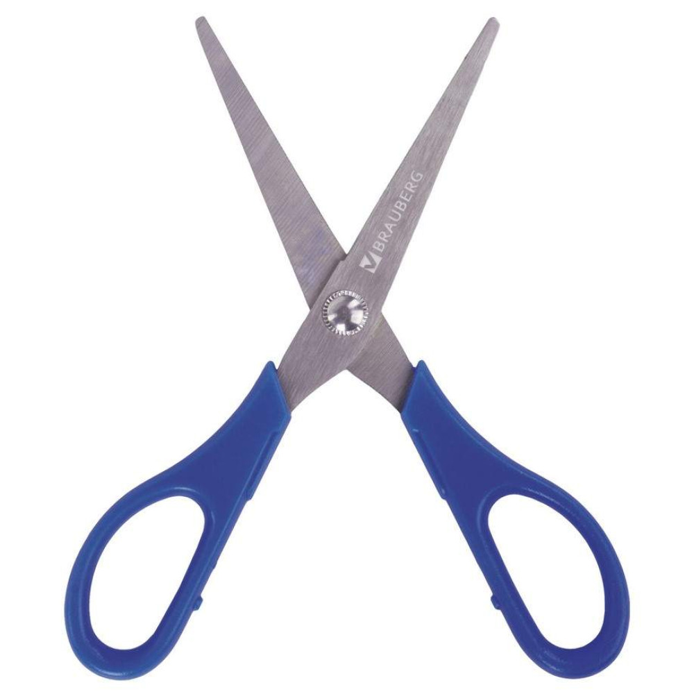 Ножницы для левшей Brauberg LeftHand - 170 мм Ножницы для левшей Brauberg LeftHand - 170 мм