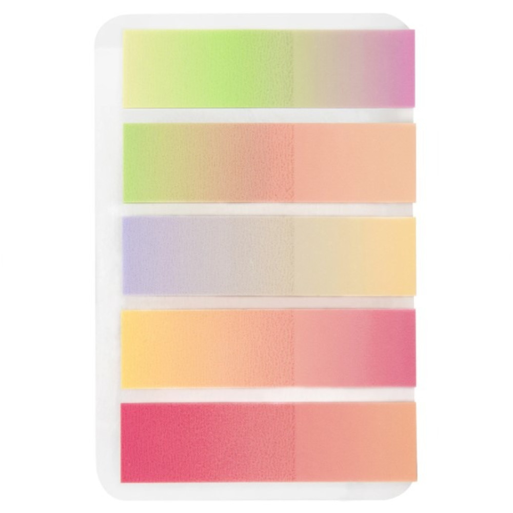 Закладки клейкие пластиковые Brauberg Grade Pastel - 45*12мм - 5*20л Закладки клейкие пластиковые Brauberg Grade Pastel - 45*12мм - 5*20л