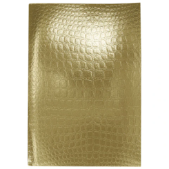 Тетрадь HATBER Metallic - бумвинил - А4 - 96 листов - Клетка