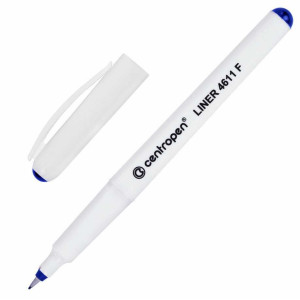 Ручка капиллярная Centropen Liner - 0,3 мм - Черная