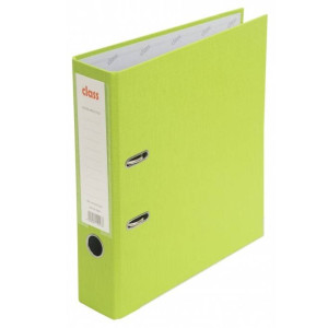Папка-регистратор Class - А4 - 75 мм - Светло-зелёный