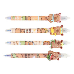 Авторучка гелевая стираемая DV Capibara - 0,5 мм - Синяя