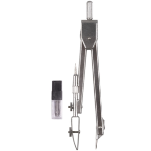 Готовальня Darvish - 2 предмета - Циркуль130 мм - Пластиковый футляр