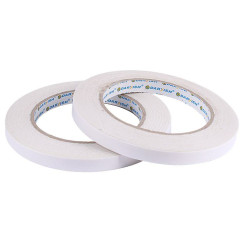 Скотч двусторонний DV - Полипропиленовая основа - 10 мм*38 м - Белый