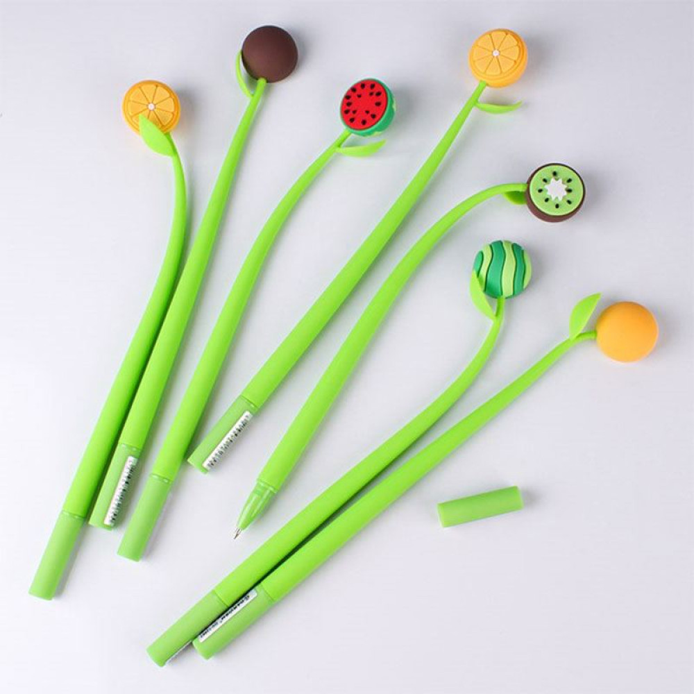 Ручка шариковая Darvish Фрукты - 0,7 мм - Синяя Ручка шариковая Darvish Фрукты - 0,7 мм - Синяя