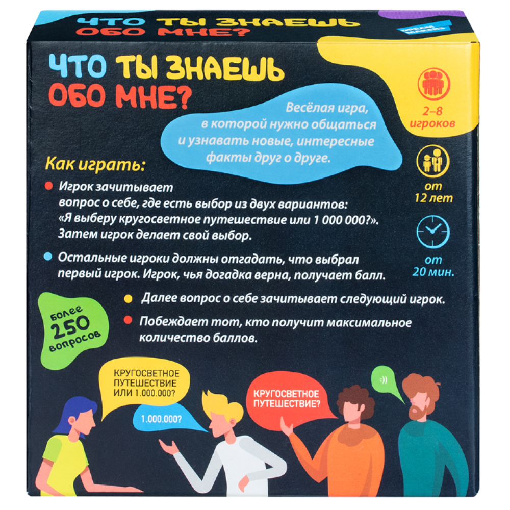 Игра настольная Dream Makers Что ты знаешь обо мне? Игра настольная Dream Makers Что ты знаешь обо мне?