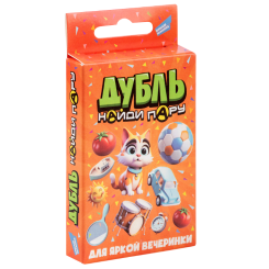 Игра настольная Dream Makers Дубль. Найди пару. Cards