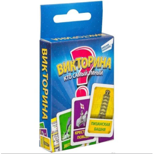 Игра настольная Dream Makers Викторина. Cards