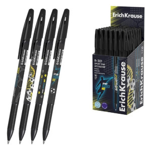 Ручка шариковая ErichKrause R-301 Sport DNA - 0,7 мм - Синяя