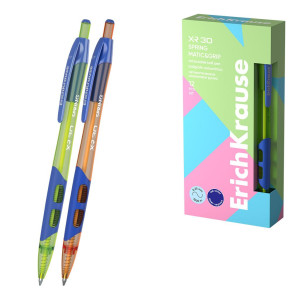 Авторучка шариковая ErichKrause XR 30 Spring - 0,7 мм - Синяя