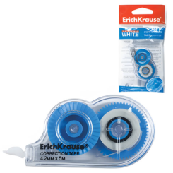 Корректирующий роллер ErichKrause Techno White Mini - 4,2 мм * 5 м