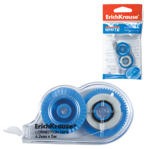 Корректирующий роллер ErichKrause Techno White Mini - 4,2 мм * 5 м