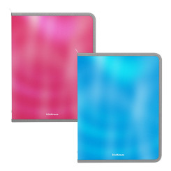 Папка для тетрадей на молнии ErichKrause Glossy Bubble Gum - 1 отделение - А4 - Ассорти