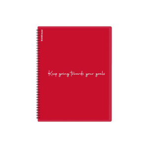 Папка пластиковая ErichKrause Classic Words - 30 файлов - 600 мкм - Красная