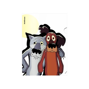 Папка-уголок ErichKrause Жил-был Пес - 160 мкм - Рисунок