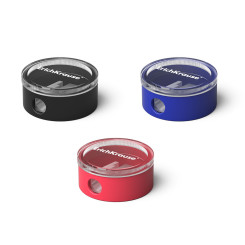 Точилка пластиковая с контейнером ErichKrause Universe - Ассорти