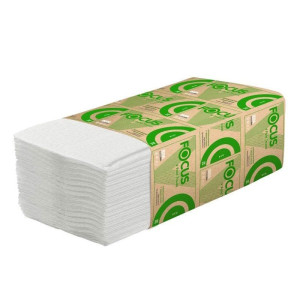 Полотенца бумажные Focus Eco - V-сложение - 250 листов