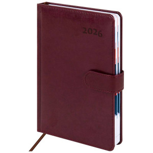 Ежедневник датированный Galant Ritter - А5 - 168 листов - Бордовый
