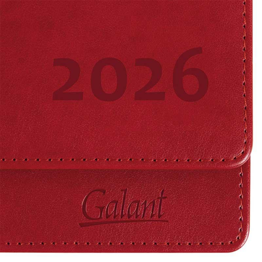 Планинг датированный Galant Ritter - 305*140 мм - На спирали - 60 листов - Красный Планинг датированный Galant Ritter - 305*140 мм - На спирали - 60 листов - Красный