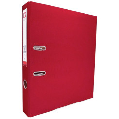 Папка-регистратор Hua Jie - А4 - 50 мм - Красный