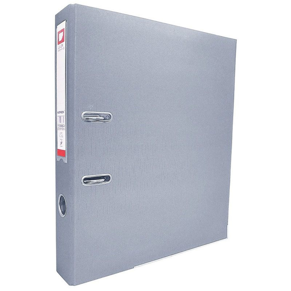 Папка-регистратор Hua Jie - 50 мм - ПВХ - Серая Папка-регистратор Hua Jie - 50 мм - ПВХ - Серая