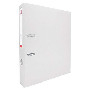 Папка-регистратор Hua Jie - 50 мм - ПВХ - Белая