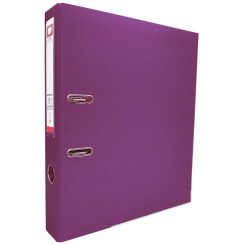 Папка-регистратор Hua Jie - А4 - 75 мм - Фуксия