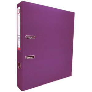 Папка-регистратор Hua Jie - А4 - 75 мм - Фуксия