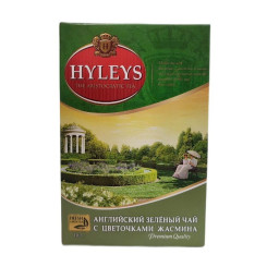 Чай Hyleys Английский зелёный с цветками жасмина - 100 г