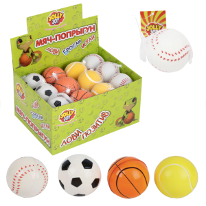 Игрушка мяч-попрыгун Jolly Jot - 6 см - Ассорти