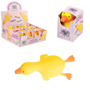 Игрушка-антистресс JOLLY JOT Гусь - 17см - Желтый