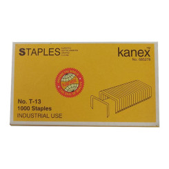 Скобы для степлера Kanex - № Т-13  - 1000 штук
