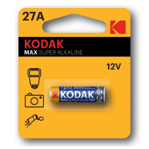 Батарейка алкалиновая Kodak - 27А - 12V - 1 штука
