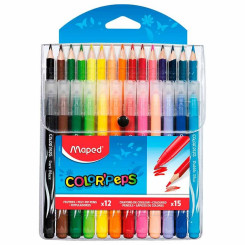 Набор для творчества Maped Color'Peps Kit - 12 фломастеров - 15 карандашей