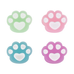 Ластик фигурный Meshu Cute Paw - 38*33*10 мм - Ассорти