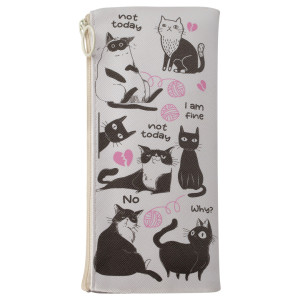 Пенал-косметичка Meshu Cats - 200*100 мм - 1 отделение