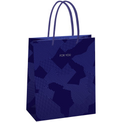 Пакет подарочный Meshu Blue pattern - 18*23*10 см Пакет подарочный Meshu Blue pattern - 18*23*10 см