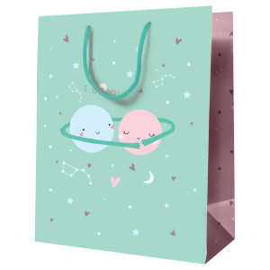 Пакет подарочный Meshu Объятия - 18*23*10 см