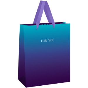 Пакет подарочный Meshu Intense gradient - 26*32*12 см