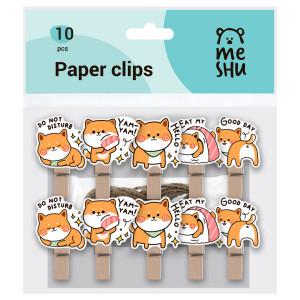 Прищепки декоративные Meschu Funny dogs - 10 шт